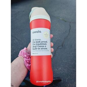 NWT Owala Hearth & Hand Ltd Edition ~ Fruit Tart 24OZ Stainless Steel Wtr Bottle